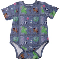 Micro Dnd Baby Short Sleeve Bodysuit