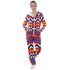 Shapes Rows Women s Tracksuit