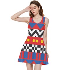 Shapes Rows Inside Out Racerback Dress