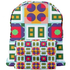 Shapes In Shapes 2                                                             Giant Full Print Backpack by LalyLauraFLM