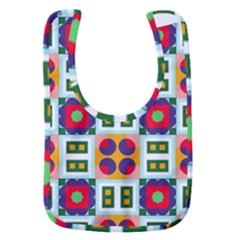 Shapes In Shapes 2                                                         Baby Bib by LalyLauraFLM