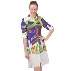 Project 20230104 1756111-01 Long Sleeve Mini Shirt Dress by 1212