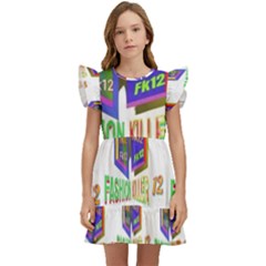 Fashionkiller12 Kids  Winged Sleeve Dress by 1212