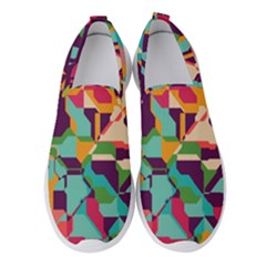 Retro chaos                                                                     Women s Slip On Sneakers