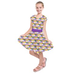 Rainbow Sunshine Kids  Short Sleeve Dress