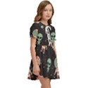 Space Pattern Cartoon Kids  Sweet Collar Dress View2