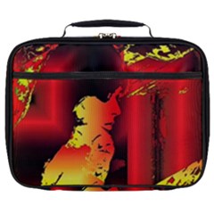 Red Light Ii Full Print Lunch Bag by MRNStudios