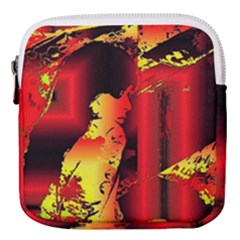 Red Light Ii Mini Square Pouch by MRNStudios