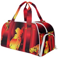 Red Light Ii Burner Gym Duffel Bag by MRNStudios