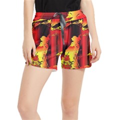 Red Light Ii Women s Runner Shorts by MRNStudios