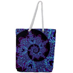 Shay Full Print Rope Handle Tote (large) by MRNStudios