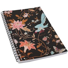 Vintage Floral Pattern 5 5  X 8 5  Notebook