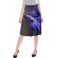 Betta Fish Photo And Wallpaper Cute Betta Fish Pictures Midi Beach Skirt