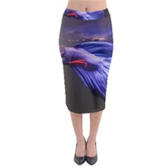 Betta Fish Photo And Wallpaper Cute Betta Fish Pictures Midi Pencil Skirt by StoreofSuccess