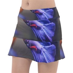 Betta Fish Photo And Wallpaper Cute Betta Fish Pictures Classic Tennis Skirt by StoreofSuccess