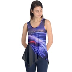 Betta Fish Photo And Wallpaper Cute Betta Fish Pictures Sleeveless Tunic by StoreofSuccess