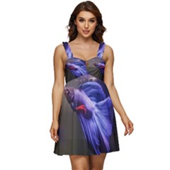 Betta Fish Photo And Wallpaper Cute Betta Fish Pictures Ruffle Strap Babydoll Chiffon Dress