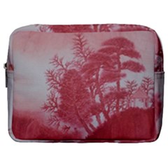 Autumn Mountain Waterfall Make Up Pouch (large) by zzlart