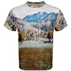 Trentino Alto Adige, Italy  Men s Cotton Tee by ConteMonfrey