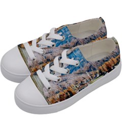 Trentino Alto Adige, Italy  Kids  Low Top Canvas Sneakers by ConteMonfrey