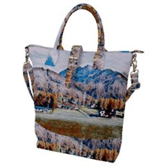 Trentino Alto Adige, Italy. Buckle Top Tote Bag