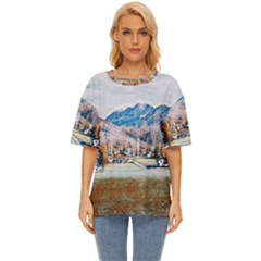 Trentino Alto Adige, Italy. Oversized Basic Tee