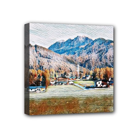 Trentino Alto Adige, Italy  Mini Canvas 4  X 4  (stretched) by ConteMonfrey
