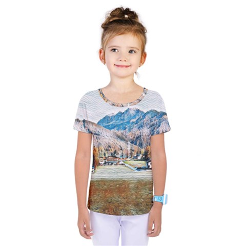 Trentino Alto Adige, Italy  Kids  One Piece Tee by ConteMonfrey