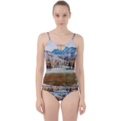 Trentino Alto Adige, Italy  Cut Out Top Tankini Set by ConteMonfrey