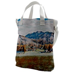 Trentino Alto Adige, Italy  Canvas Messenger Bag by ConteMonfrey