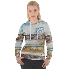 Side way to Lake Garda, Italy. Women s Overhead Hoodie