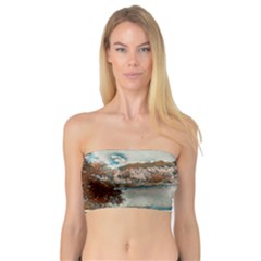 Side Way To Lake Garda, Italy  Bandeau Top by ConteMonfrey