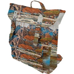 Boats On Lake Garda, Italy  Buckle Up Backpack by ConteMonfrey