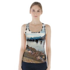 Ducks On Gardasee Racer Back Sports Top by ConteMonfrey