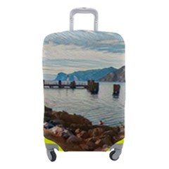 Ducks On Gardasee Luggage Cover (small)