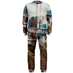 Boats On Gardasee, Italy  Onepiece Jumpsuit (men) by ConteMonfrey