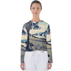 A Walk On Gardasee, Italy  Women s Slouchy Sweat by ConteMonfrey