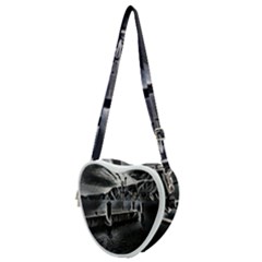 Smokey Pier Heart Shoulder Bag by ConteMonfrey