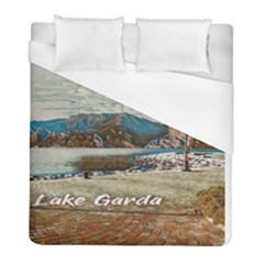 Calm Day On Lake Garda Duvet Cover (full/ Double Size) by ConteMonfrey