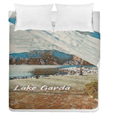 Calm Day On Lake Garda Duvet Cover Double Side (queen Size) by ConteMonfrey