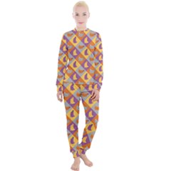 Chickens Pixel Pattern - Version 1b Women s Lounge Set by wagnerps