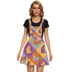 Chickens Pixel Pattern - Version 1b Apron Dress by wagnerps