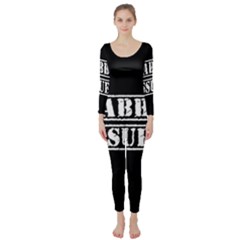 Babbu Issues - Italian Daddy Issues Long Sleeve Catsuit by ConteMonfrey