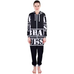 Babbu Issues - Italian Daddy Issues Hooded Jumpsuit (ladies) by ConteMonfrey