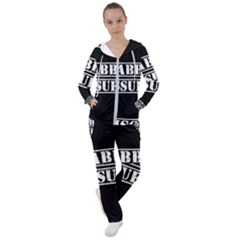 Babbu Issues - Italian Daddy Issues Women s Tracksuit by ConteMonfrey