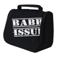 Babbu Issues - Italian Daddy Issues Full Print Travel Pouch (small) by ConteMonfrey