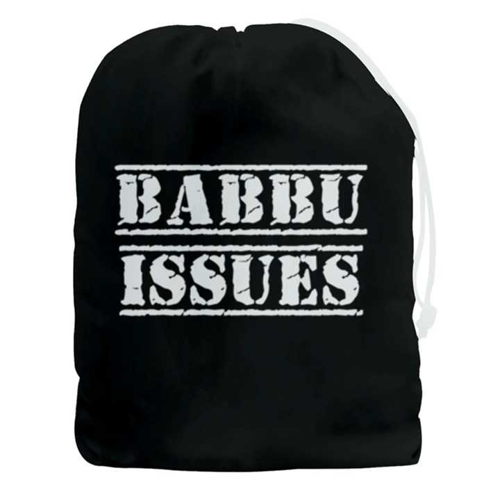 Babbu Issues - Italian daddy issues Drawstring Pouch (3XL)