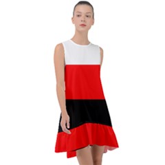 Erzya Flag Frill Swing Dress