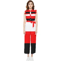 Erzya Flag Women s Frill Top Chiffon Jumpsuit