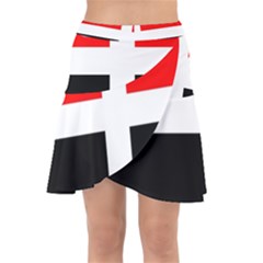 Arpitania Flag Wrap Front Skirt by tony4urban